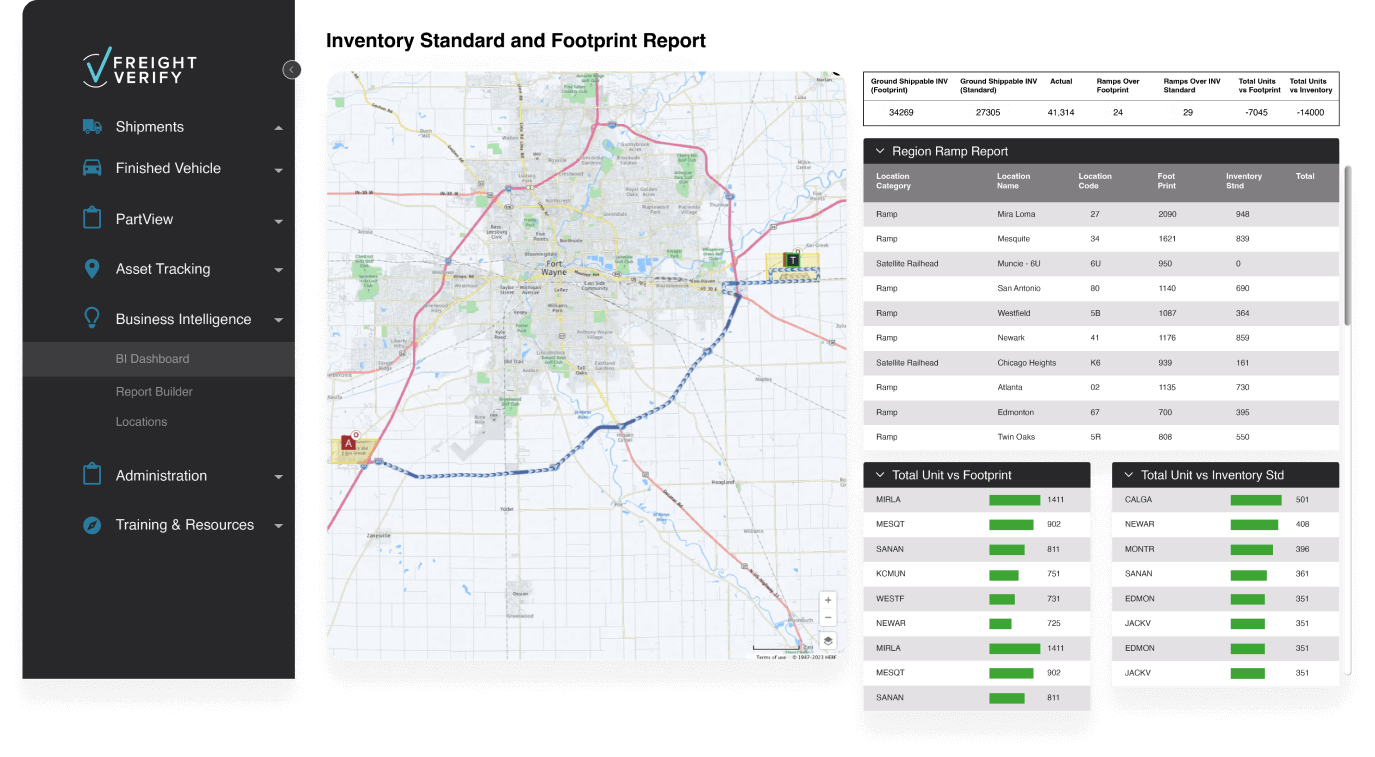 FreightVerify Realtime transportation visibility platform for